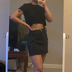 Evidnt denim miniskirt